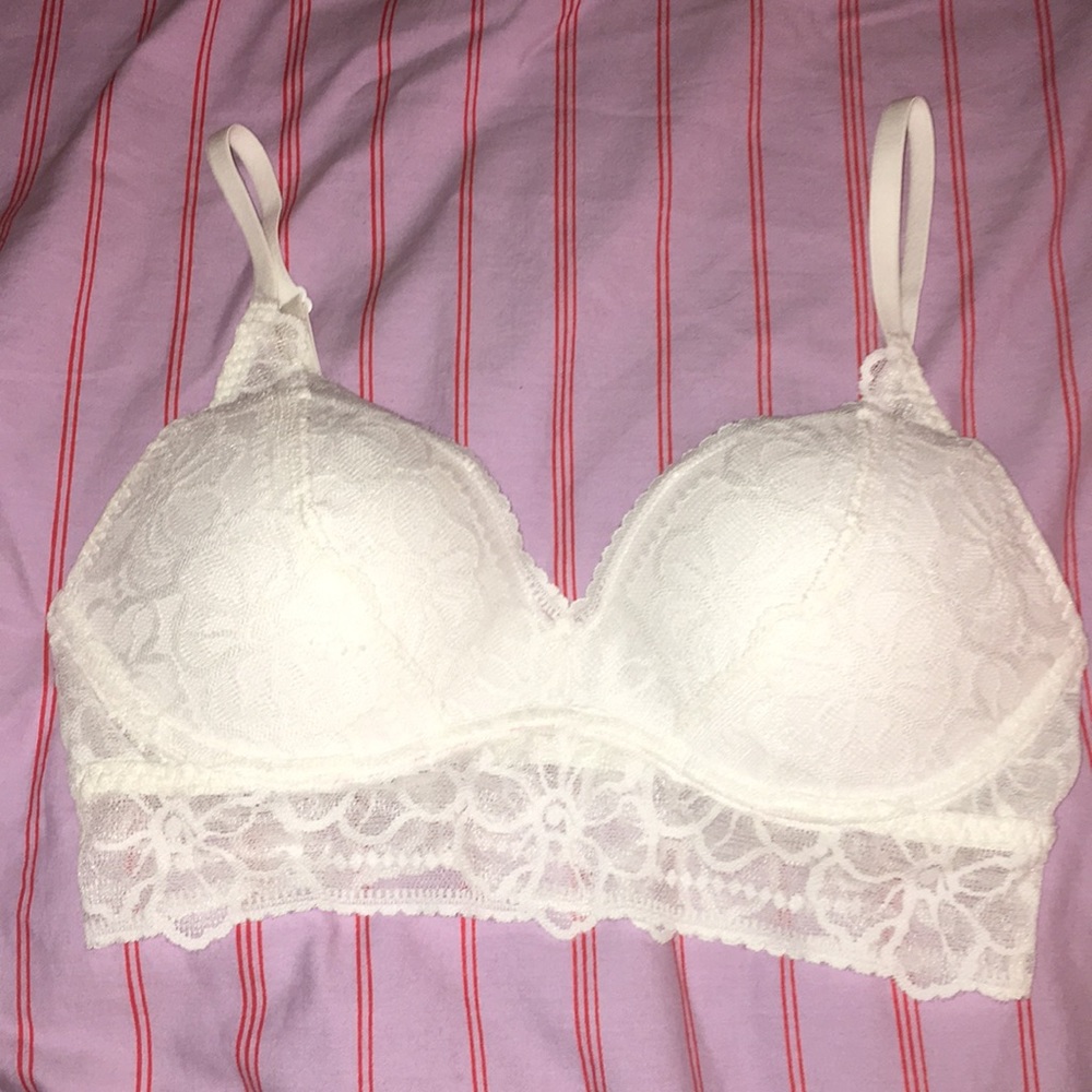 NWOT PINK Lace Bralette